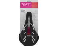 Terry Women's Corta Saddle (Black) (TI-316 Rails) (149mm)