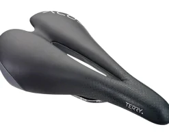 Terry Women's Falcon X Saddle (Black) (FeC Alloy Rails) (152mm)