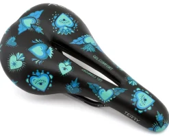 Terry Women's Topo Gel Saddle (Milagro Noche) (FeC Alloy Rails) (150mm)