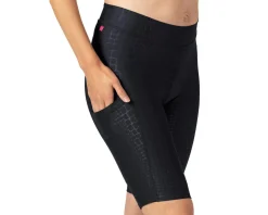 Terry Bike Bermuda LTD Shorts (Black/Crocodile) (L)