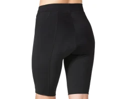 Terry Women's Bike Bermuda Shorts (Black) (S)