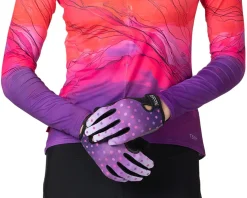 Terry Women's Full Finger T-Gloves (Bedotted) (L)
