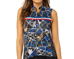 Terry Women's Signature Sleeveless Jersey (French Mosaic) (S)