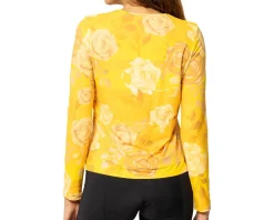 Terry Women's Soleil Flow Long Sleeve Top (Podium Gold) (S)