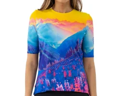 Terry Women's Soleil Flow Short Sleeve Top (Auvergne) (M)