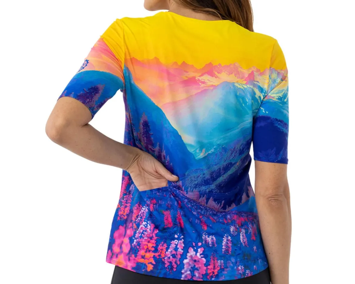 Terry Women's Soleil Flow Short Sleeve Top (Auvergne) (M)