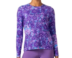 Terry Women's Soleil Free Flow Long Sleeve Top (Wild Elegance) (S)