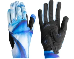 Terry Women's Soleil Full Finger Gloves (Blue Monarch) (M)