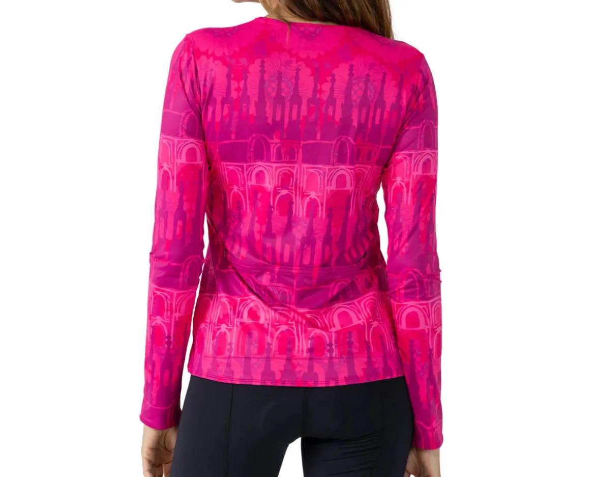 Terry Women's Soleil Long Sleeve Top (Barcelona Sunrise) (S)