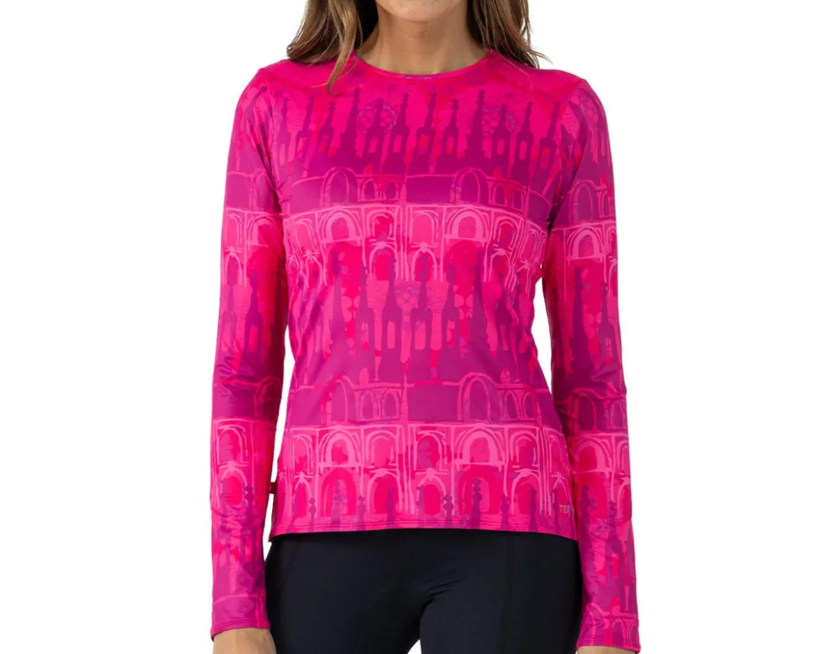 Terry Women's Soleil Long Sleeve Top (Barcelona Sunrise) (S)