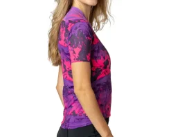 Terry Women's Soleil Short Sleeve Jersey (Beartooth Fuchsia) (S)