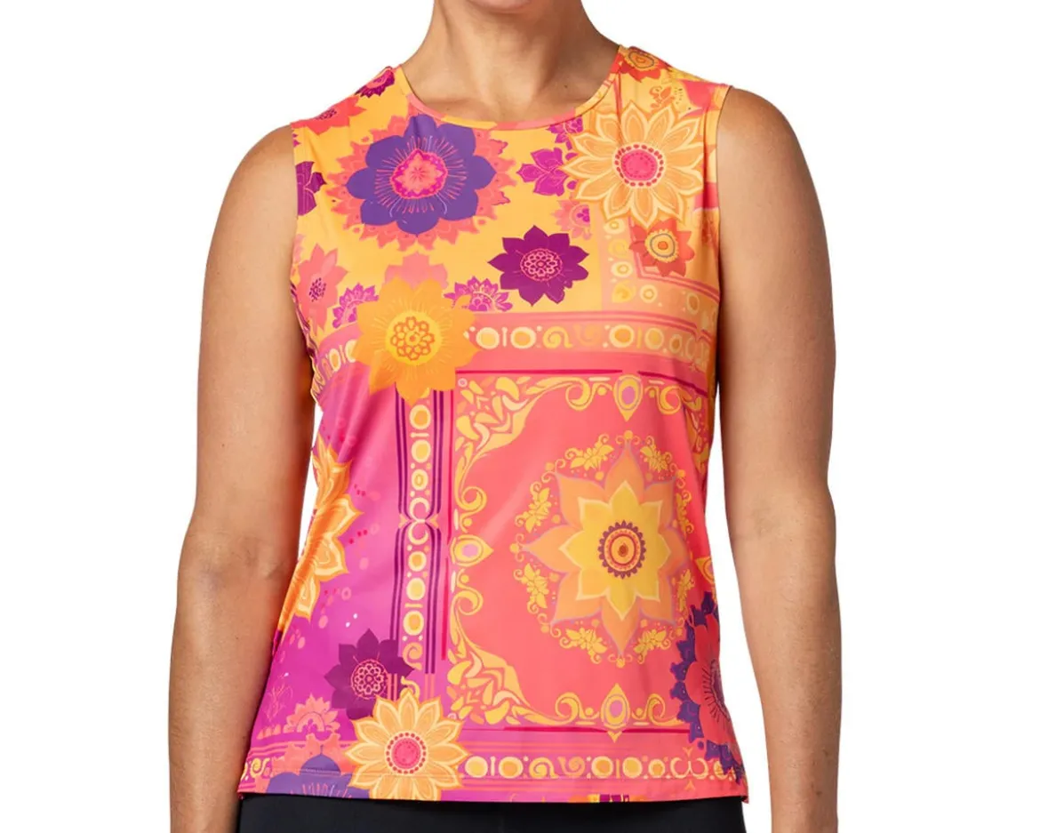 Terry Women's Soleil Split Tank Sleeveless Jersey (Folklore) (S)