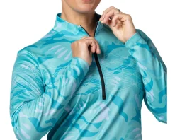 Terry Women's Sunblocker Long Sleeve Jersey (Sea Nymph) (S)