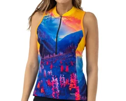 Terry Women's Sun Goddess Sleeveless Jersey (Auvergne) (S)