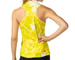 Terry Women's Sun Goddess Sleeveless Jersey (Chartreuse) (XL)