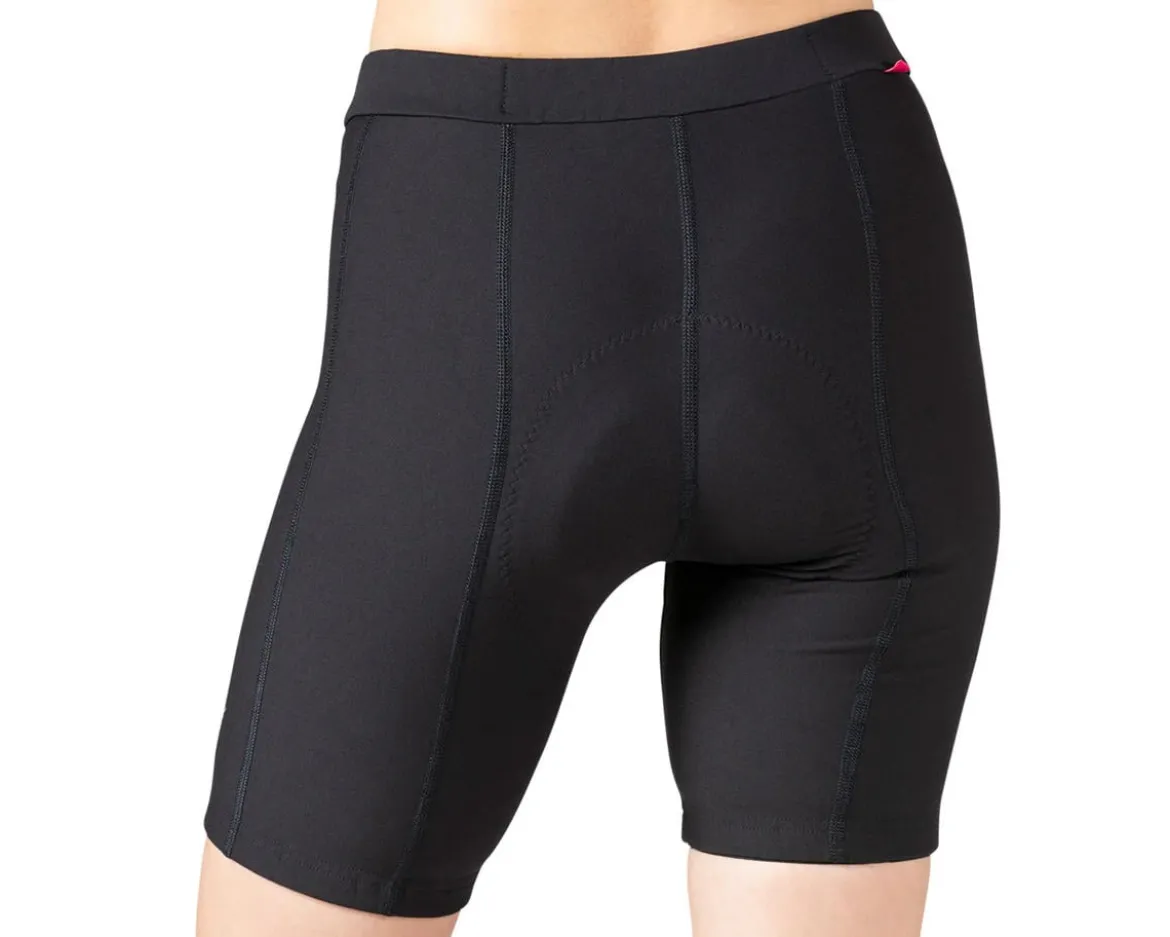 Terry Women's 8" Touring Shorts (Black) (Regular Inseam) (XL)