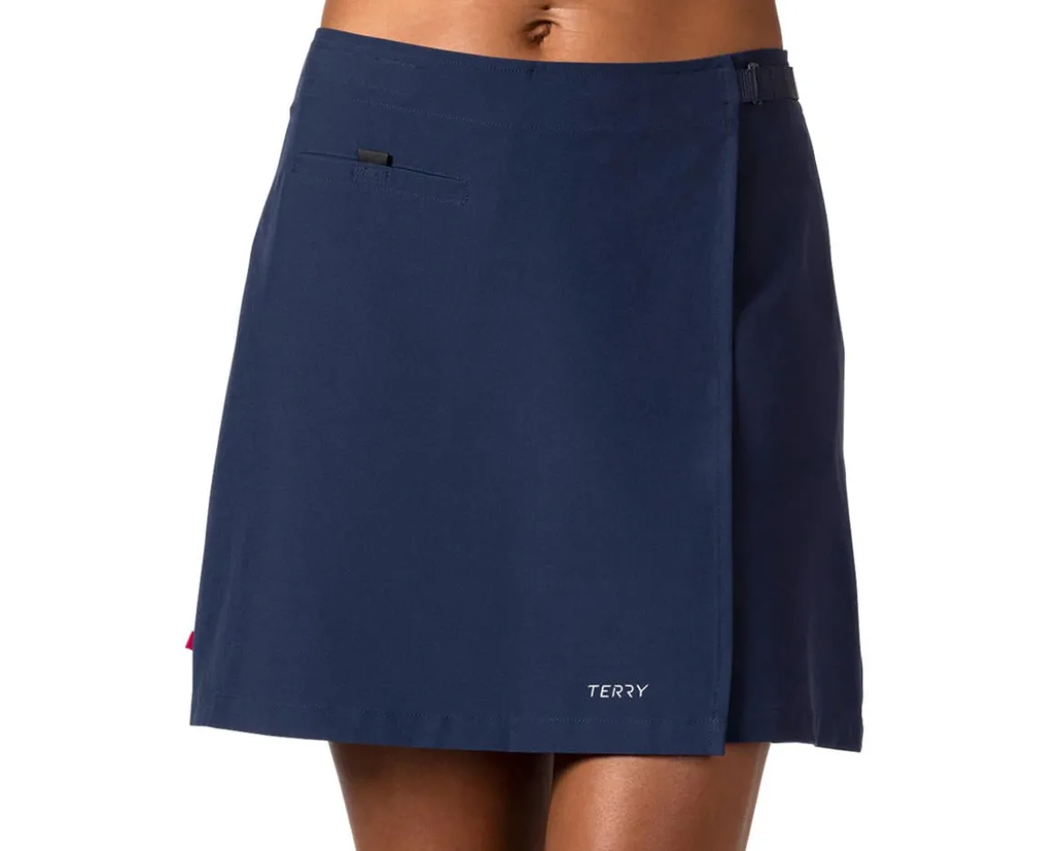 Terry Women's Wrapper Bike Skirt (Black Iris) (S)