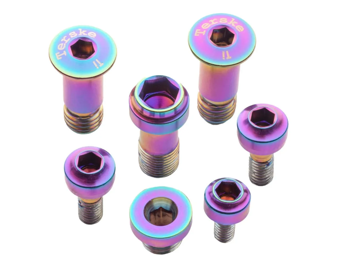 Terske Rear Derailleur Bolt Kit (Oil Slick) (SRAM Transmission GX)