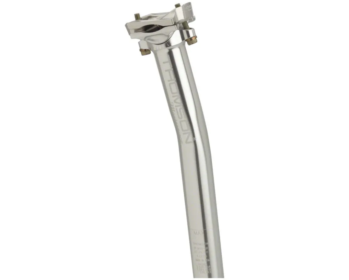 Thomson Masterpiece Setback Seatpost (Silver) (27.2mm) (330mm) (16mm Offset)