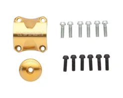 Thomson Stem Faceplate Dress Up Kit (Gold) (For X4) (31.8mm)
