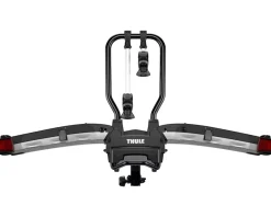 Thule Easyfold XT Hitch Rack (Black/Silver) (2 Bikes) (1.25 & 2