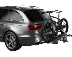 Thule Easyfold XT Hitch Rack (Black/Silver) (2 Bikes) (1.25 & 2