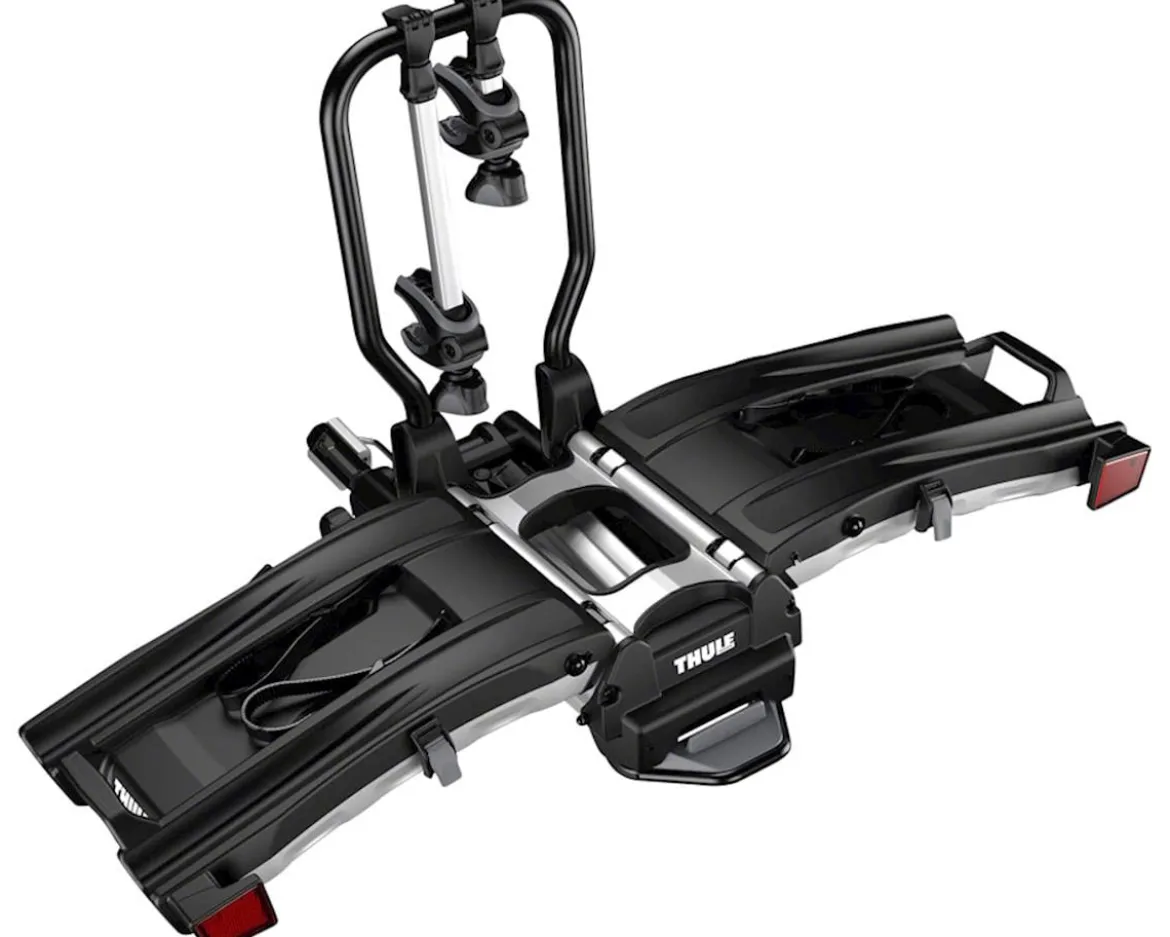 Thule Easyfold XT Hitch Rack (Black/Silver) (2 Bikes) (1.25 & 2" Receiver)