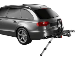 Thule Easyfold XT Hitch Rack (Black/Silver) (2 Bikes) (1.25 & 2