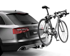 Thule Helium Pro Hitch Bike Rack (Silver) (3 Bikes) (1.25 & 2