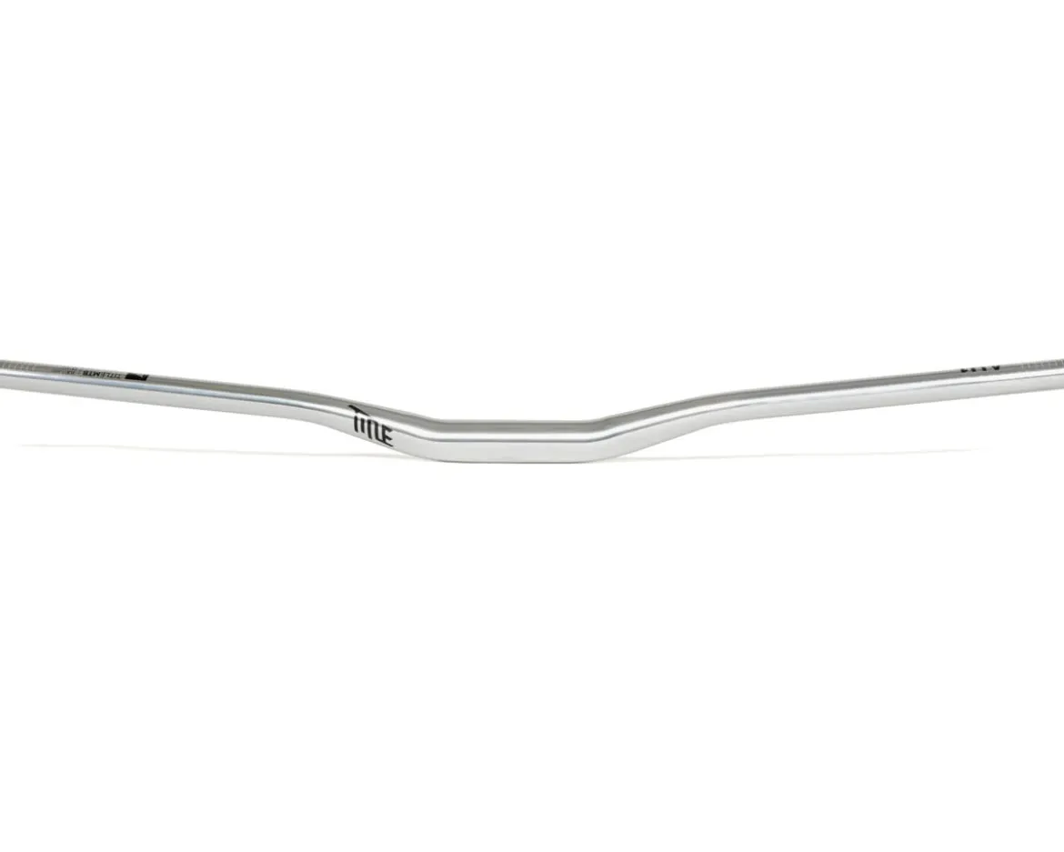 Title MTB AH1 Handlebar (Chrome) (31.8mm) (25mm Rise) (800mm) (5/8° Sweep)
