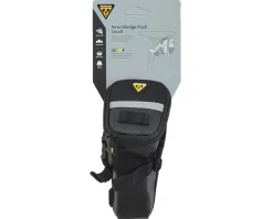 Topeak Aero Wedge Saddle Bags (Black) (w/Strap) (S)