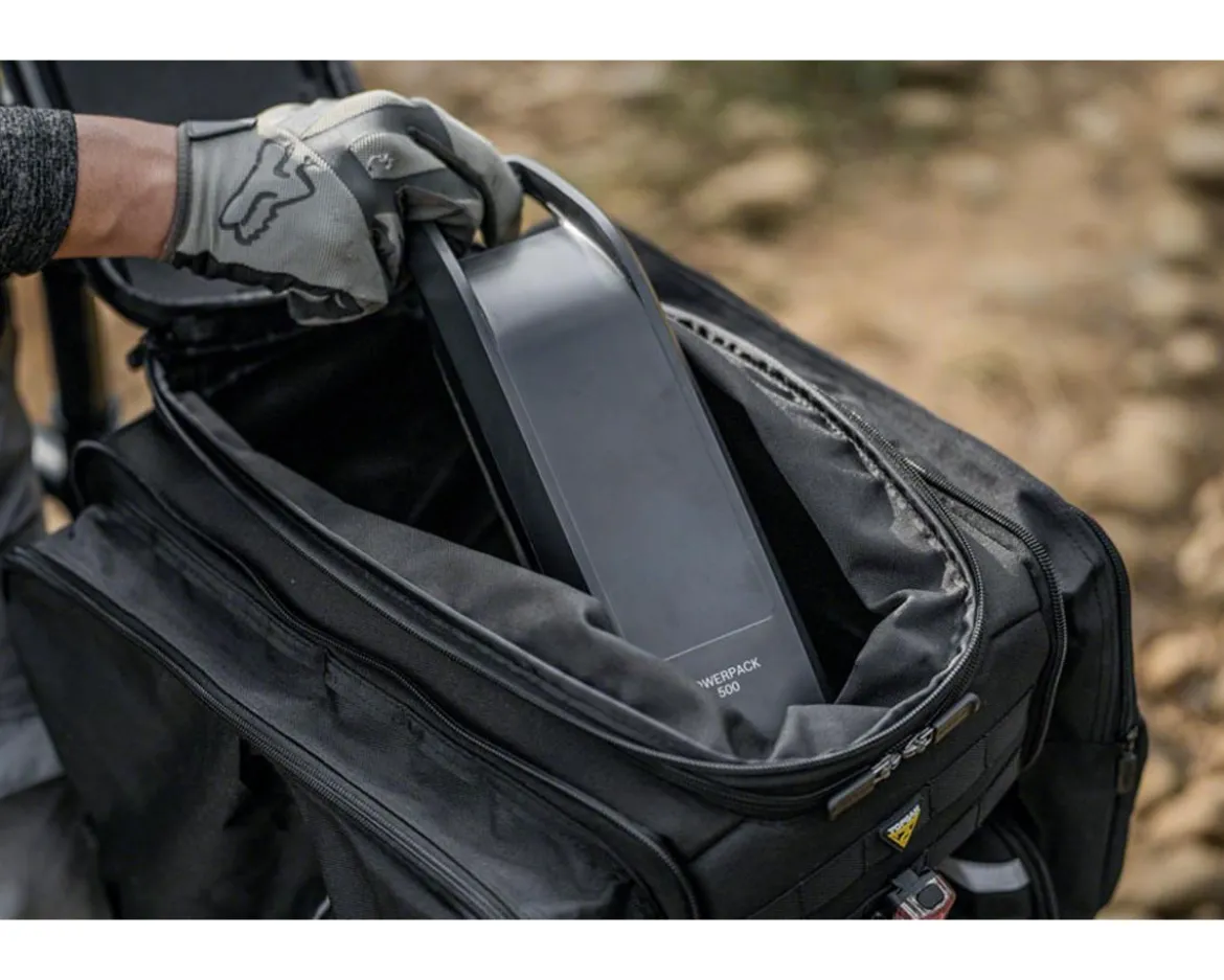 Topeak E-Xplorer Trunk Bag (Black) (26L) (MTX 2.0 QuickTrack)