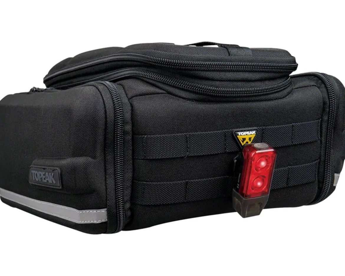 Topeak E-Xplorer Trunk Bag (Black) (26L) (MTX 2.0 QuickTrack)