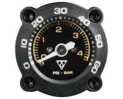 Topeak Mountain DA G Mini Pump (Black) (60 PSI) (w/Gauge)