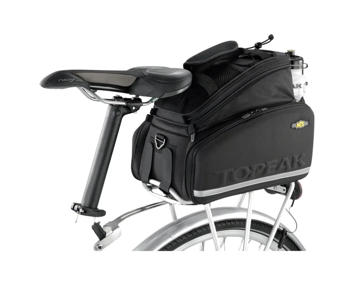 Topeak MTS Trunkbag DXP (Black) (22.6L) (Strap Mount)