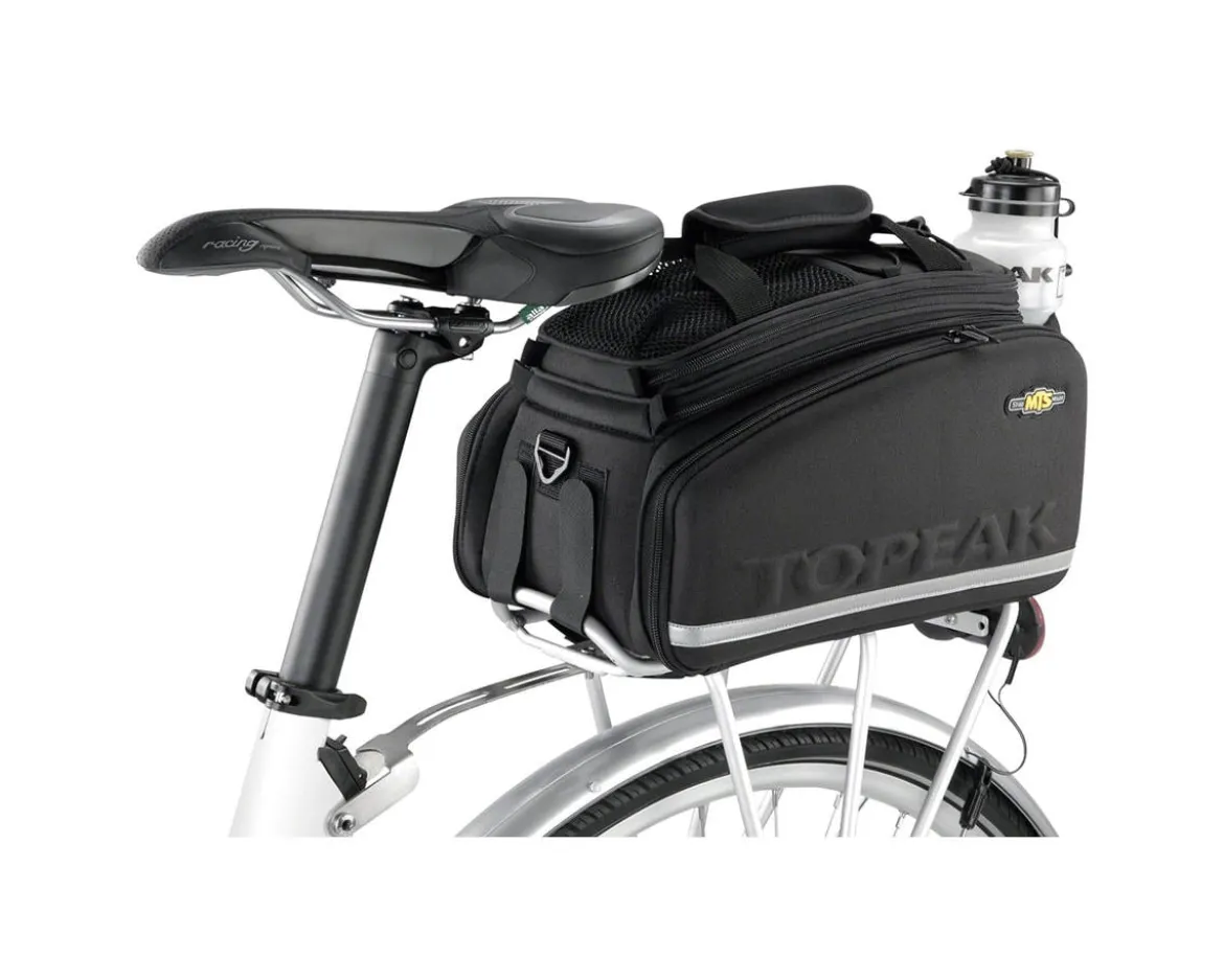 Topeak MTS Trunkbag DXP (Black) (22.6L) (Strap Mount)