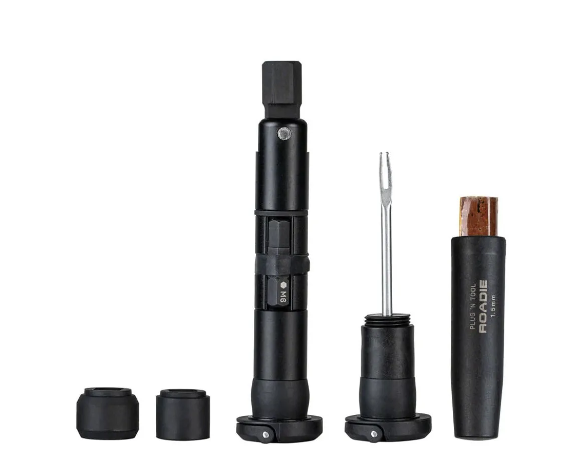 Topeak Plug'n Tool Roadie (Handlebar Inserts for Road) (w/1.5mm Tubeless Tire Repair Tool & Plugs)