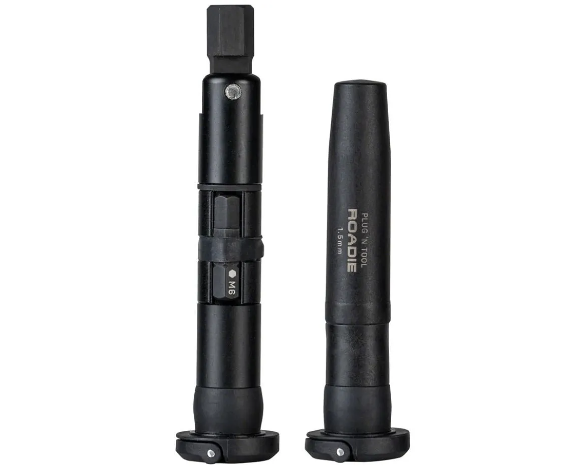 Topeak Plug'n Tool Roadie (Handlebar Inserts for Road) (w/1.5mm Tubeless Tire Repair Tool & Plugs)