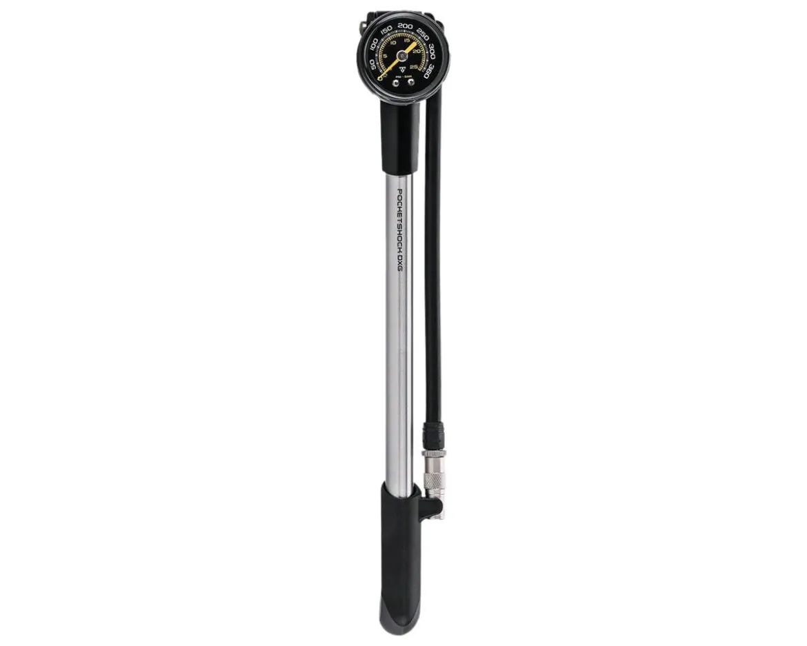 Topeak Pocketshock DXG XL Shock Pump (Silver/Black)