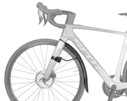 Topeak Road Bike TetraFenders (Black) (Disc Brake) (Up to 700c x 32mm) (R1) (Front)