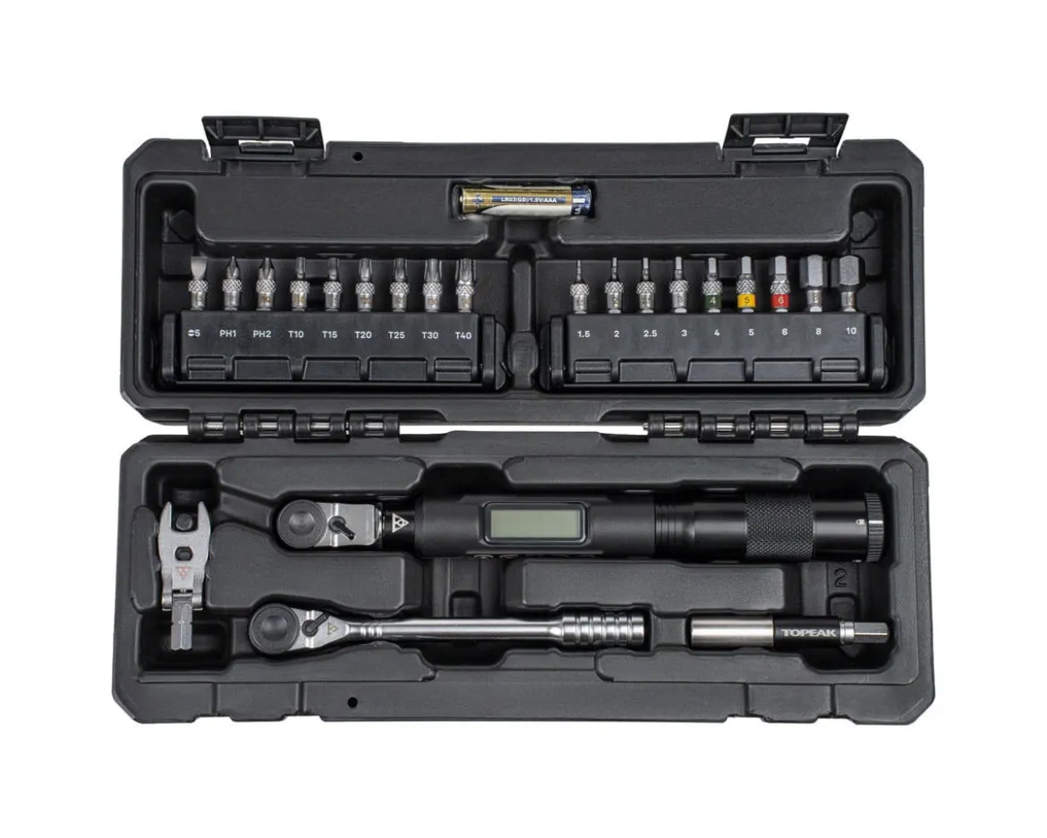 Topeak Torq Stick Pro Digital Torque Wrench (Black) (1-20Nm)