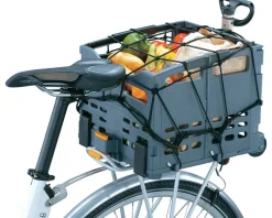 Topeak Trolley Tote Basket Cargo Net (Black)