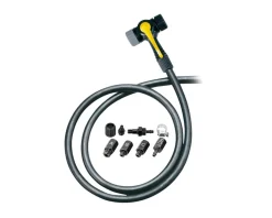 Topeak TwinHead Schrader/Presta Valve Adaptor w/ 38" Hose