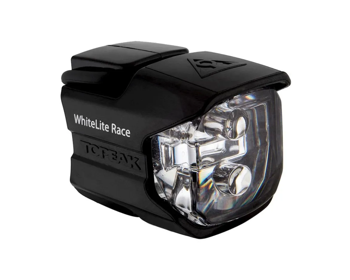 Topeak WhiteLite Race 2-LED Headlight (Black) (25 CD)