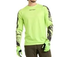 Troy Lee Designs Skyline Chill Long Sleeve Jersey (Glo Yellow) (S)
