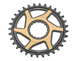 TRP CR-M9050 Boost Direct Mount Chainring (Black/Gold) (12-Speed) (CINCH) (3mm Offset) (30T)