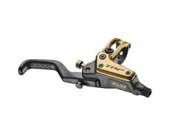 TRP DHR EVO Pro Disc Brake & Lever (Gold) (HD-M9040) (4-Piston) (Right) (Hydraulic) (Post Mount)