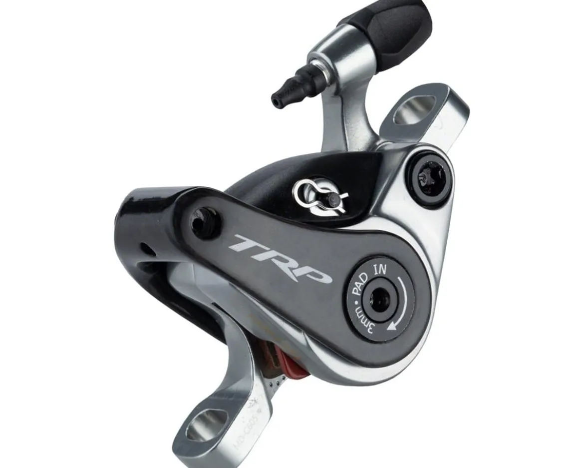 TRP Spyre SLC Road/CX Disc Brake Caliper (Black/Grey) (Mechanical) (Front or Rear) (Post Mount)