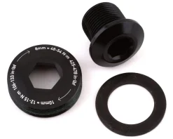 TRUVATIV GXP M15 Crank Bolt and M26 Cap (Black)