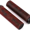 TRUVATIV Descendant Lock-On Grips (Red/Black Marble) (133mm)